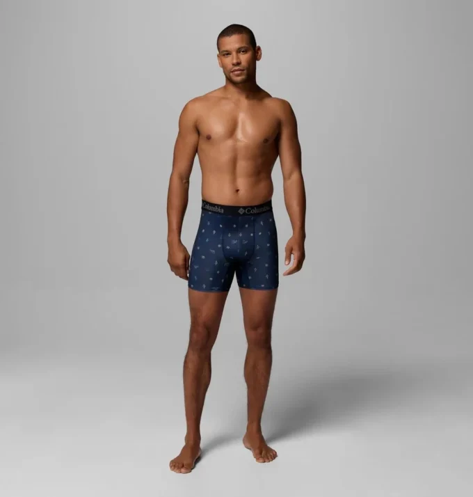 Men Printed 360 Stretch 3-Pack Boxer Brief