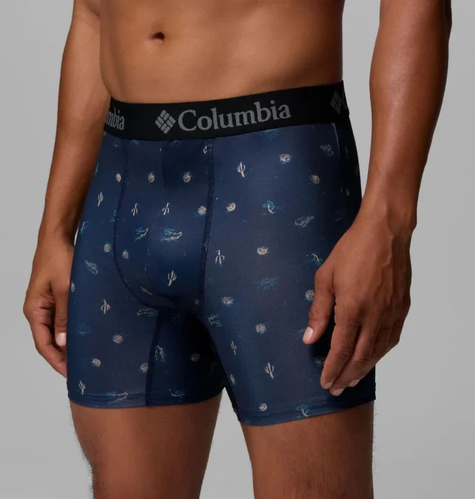 Men Printed 360 Stretch 3-Pack Boxer Brief