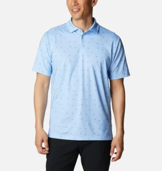 Men Punch Out Golf Polo