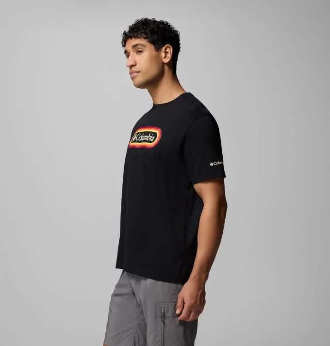 Men Radio Graphic T-Shirt