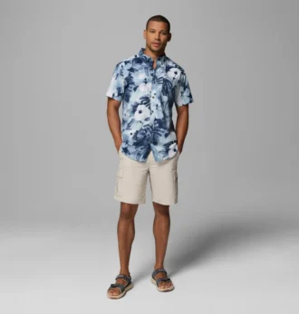 Men Rapid Rivers™ Printed Short Sleeve Shirt