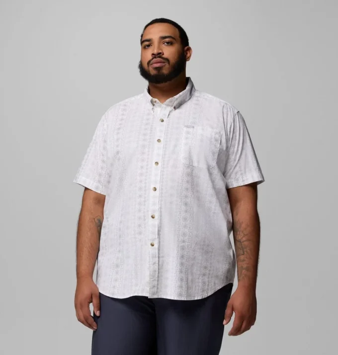 Men Rapid Rivers™ Printed Short Sleeve Shirt – Big