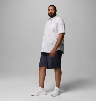 Men Rapid Rivers™ Printed Short Sleeve Shirt – Big Men Rapid Rivers™ Printed Short Sleeve Shirt – Big