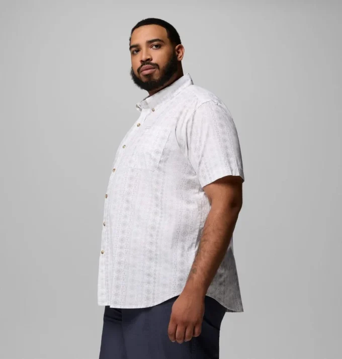 Men Rapid Rivers™ Printed Short Sleeve Shirt – Big