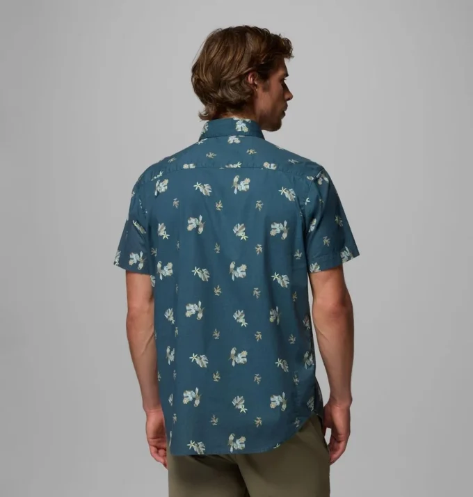 Men Rapid Rivers™ Printed Short Sleeve Shirt – Tall