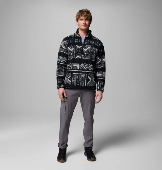 Men Rugged Ridge™ High Pile Half Zip Jacket Men Rugged Ridge™ High Pile Half Zip Jacket