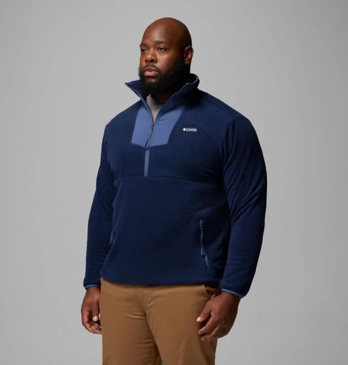 Men Sequoia Grove™ Half Zip Fleece – Big