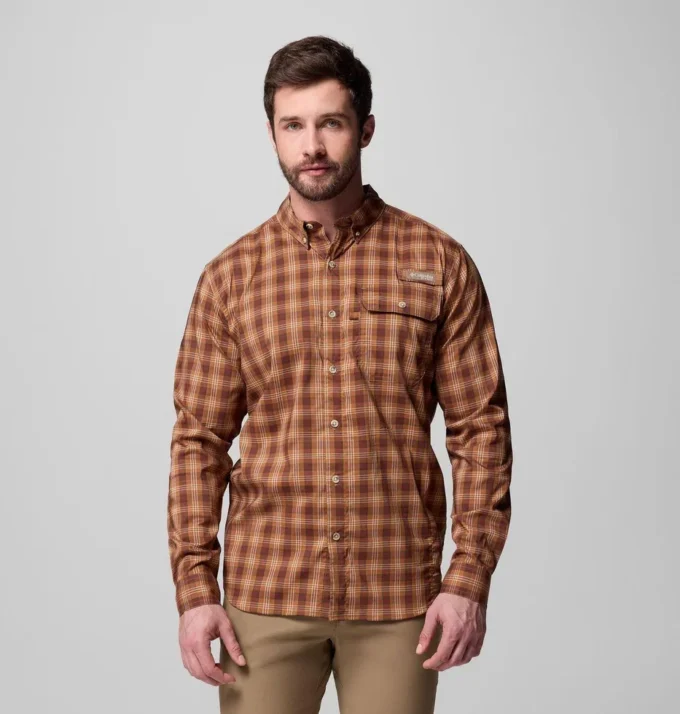 Men Sharptail™ Long Sleeve Yarn Dye Shirt