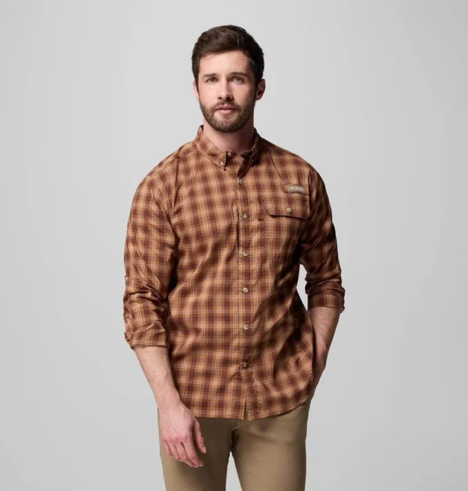 Men Sharptail™ Long Sleeve Yarn Dye Shirt