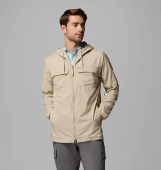 Men Skien Valley™ Hooded Long Sleeve Shirt