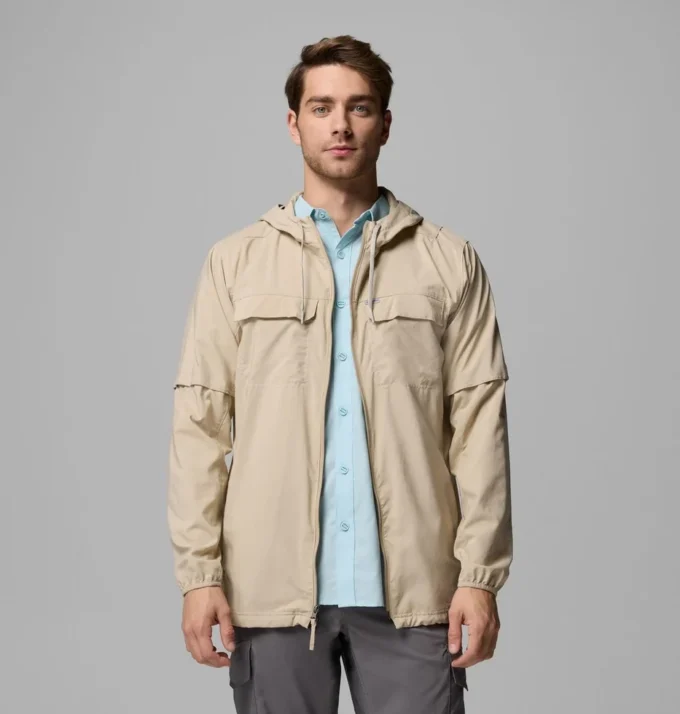 Men Skien Valley™ Hooded Long Sleeve Shirt – Tall