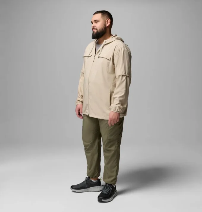 Men Skien Valley™ Hooded Long Sleeve Shirt – Big Men Skien Valley™ Hooded Long Sleeve Shirt – Big