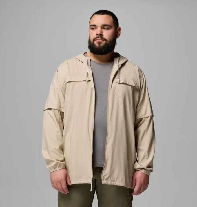 Men Skien Valley™ Hooded Long Sleeve Shirt – Big Men Skien Valley™ Hooded Long Sleeve Shirt – Big