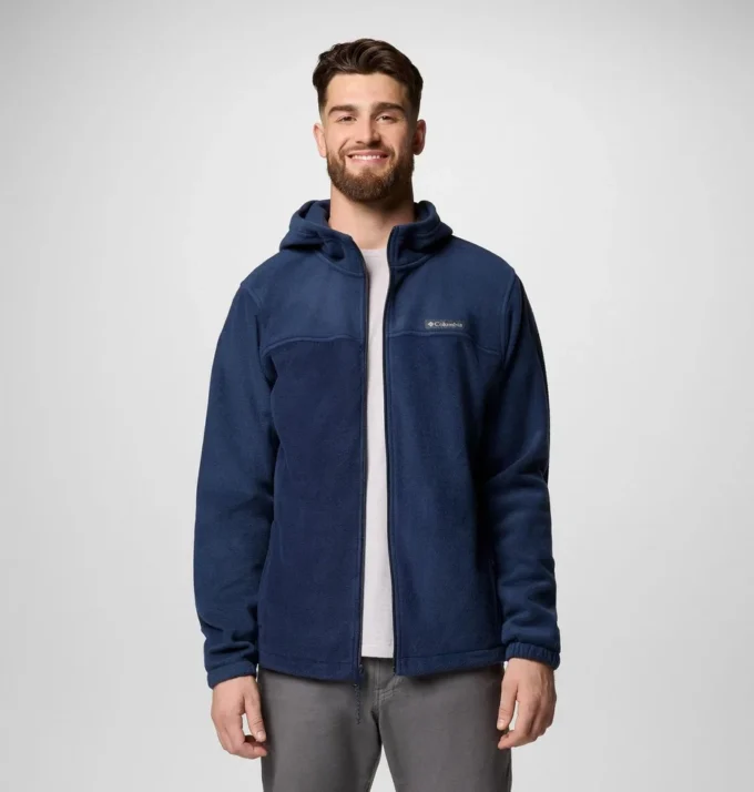 Men Steens Mountain Full Zip Fleece Hoodie