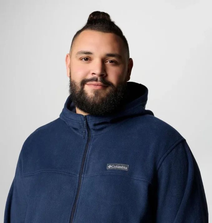 Men Steens Mountain Full Zip Fleece Hoodie – Big