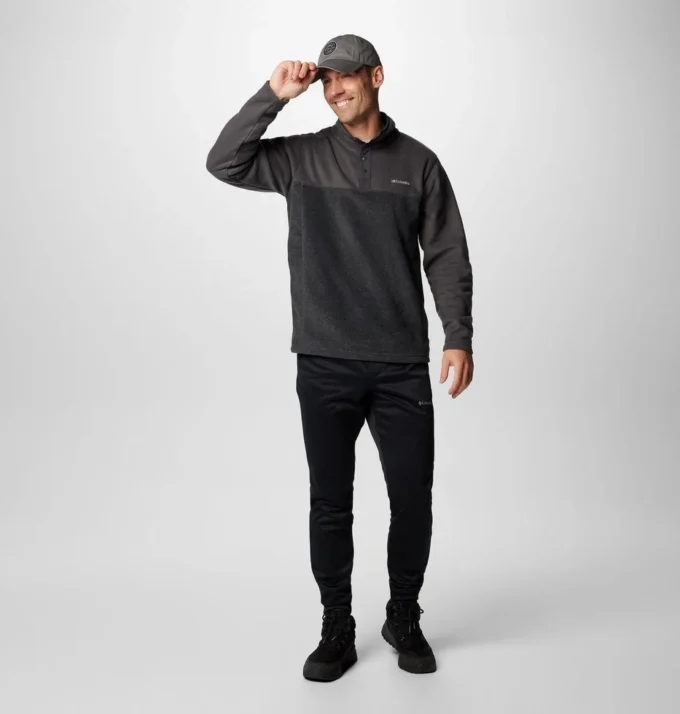Men Steens Mountain™ Half Snap II Fleece Pullover