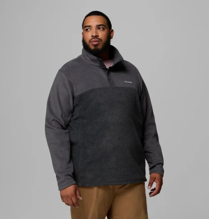 Men Steens Mountain™ Half Snap II Fleece Pullover – Big