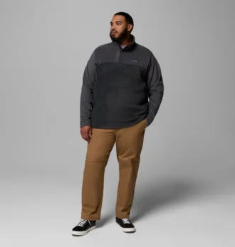 Men Steens Mountain™ Half Snap II Fleece Pullover – Big Men Steens Mountain™ Half Snap II Fleece Pullover – Big