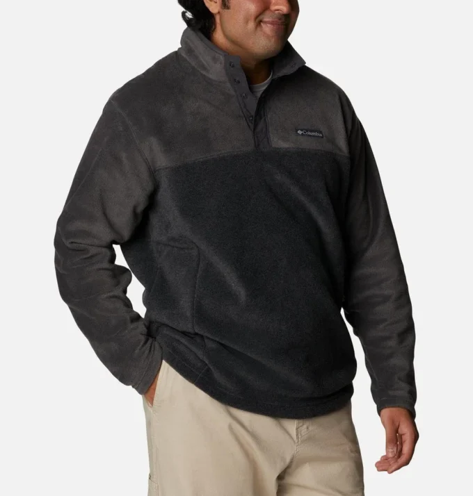 Men Steens Mountain™ Half Snap II Fleece Pullover – Big
