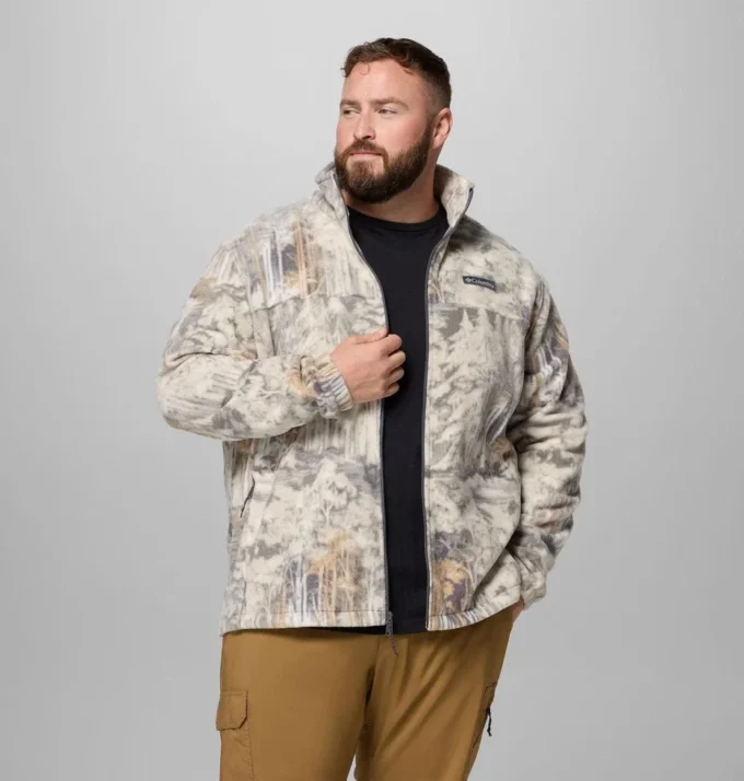 Men Steens Mountain™ Printed Fleece Jacket – Big