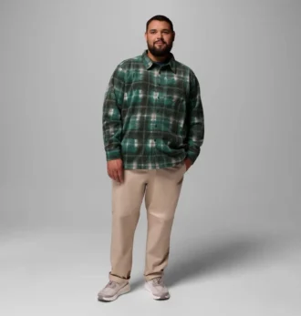 Men Steens Mountain™ Printed Fleece Shirt Jacket II – Big Men Steens Mountain™ Printed Fleece Shirt Jacket II – Big