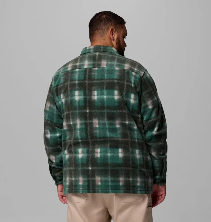 Men Steens Mountain™ Printed Fleece Shirt Jacket II – Big