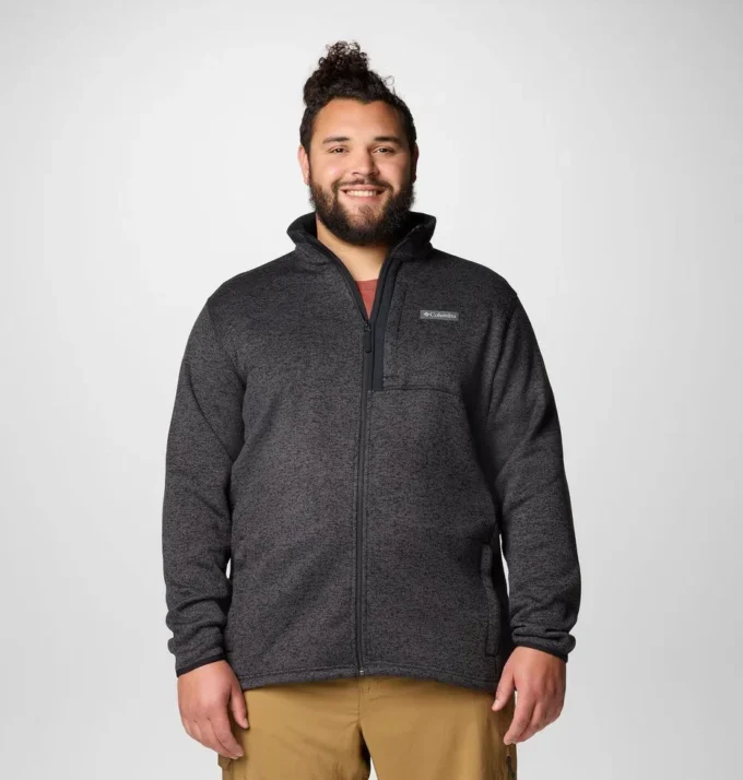 Men Sweater Weather™ Full Zip Jacket – Big Men Sweater Weather™ Full Zip Jacket – Big