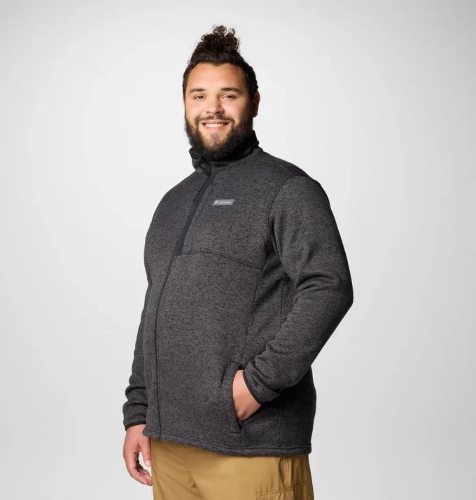 Men Sweater Weather™ Full Zip Jacket – Big Men Sweater Weather™ Full Zip Jacket – Big