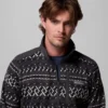 Men Sweater Weather™ II Printed Half Zip Pullover