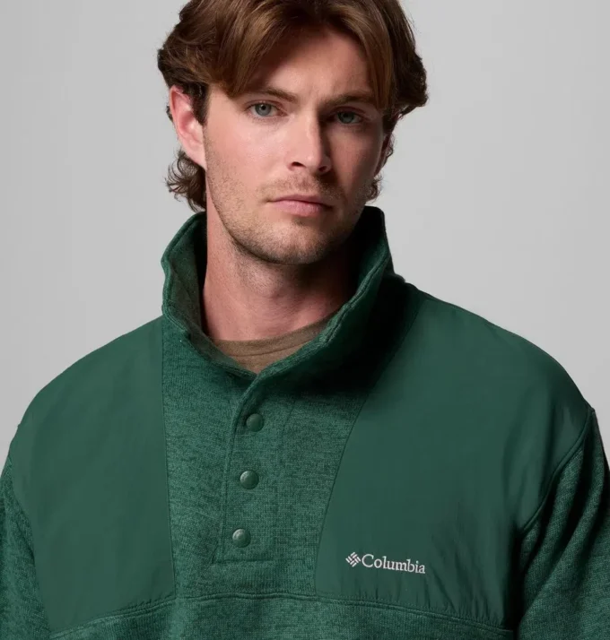 Men Sweater Weather™ Relaxed Fit Half Snap Pullover