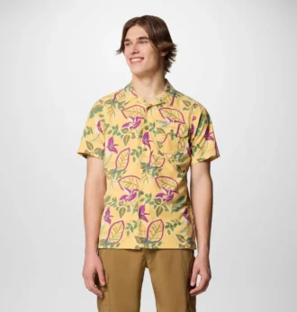 Men Tech Trail™ Utility Printed Woven Short Sleeve Shirt