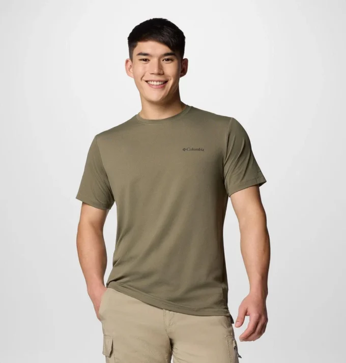 Men Tech Trail™ Utility Short Sleeve Crew – Tall Men Tech Trail™ Utility Short Sleeve Crew – Tall