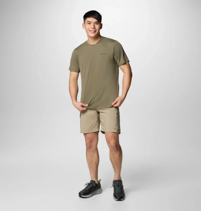 Men Tech Trail™ Utility Short Sleeve Crew – Tall Men Tech Trail™ Utility Short Sleeve Crew – Tall