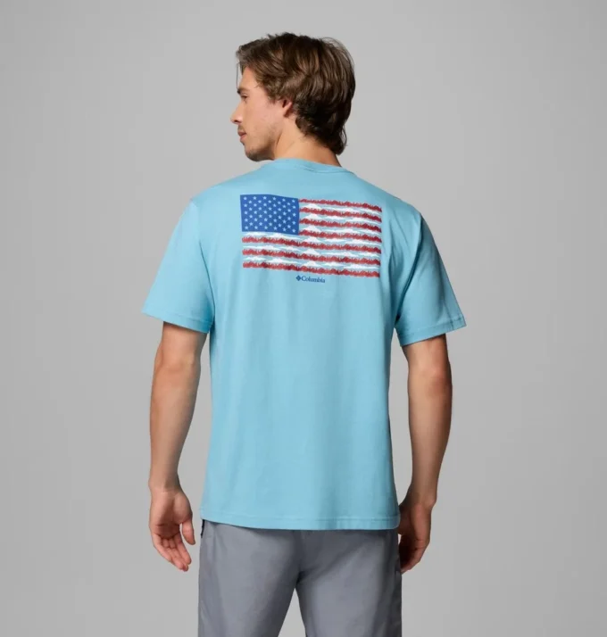 Men Thesen Flag CSC Short Sleeve T-Shirt