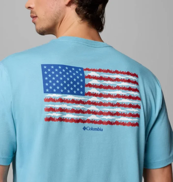 Men Thesen Flag CSC Short Sleeve T-Shirt