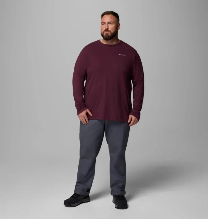 Men Thistletown Hills™ Long Sleeve Crew Shirt – Big