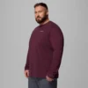 Men Thistletown Hills™ Long Sleeve Crew Shirt – Big