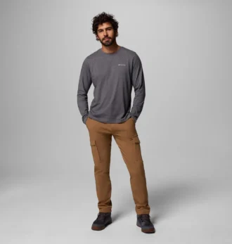 Men Thistletown Hills™ Long Sleeve Crew Shirt – Tall