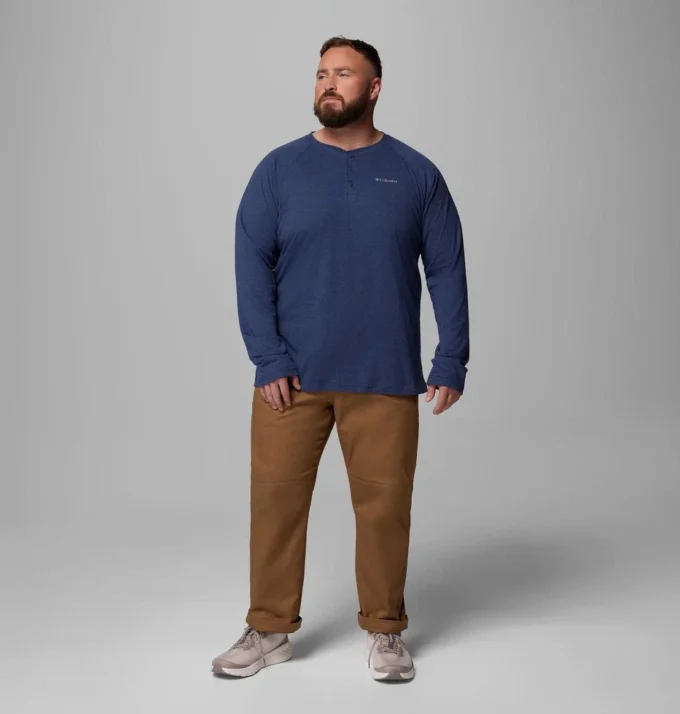 Men Thistletown Hills™ Raglan Henley – Big Men Thistletown Hills™ Raglan Henley – Big