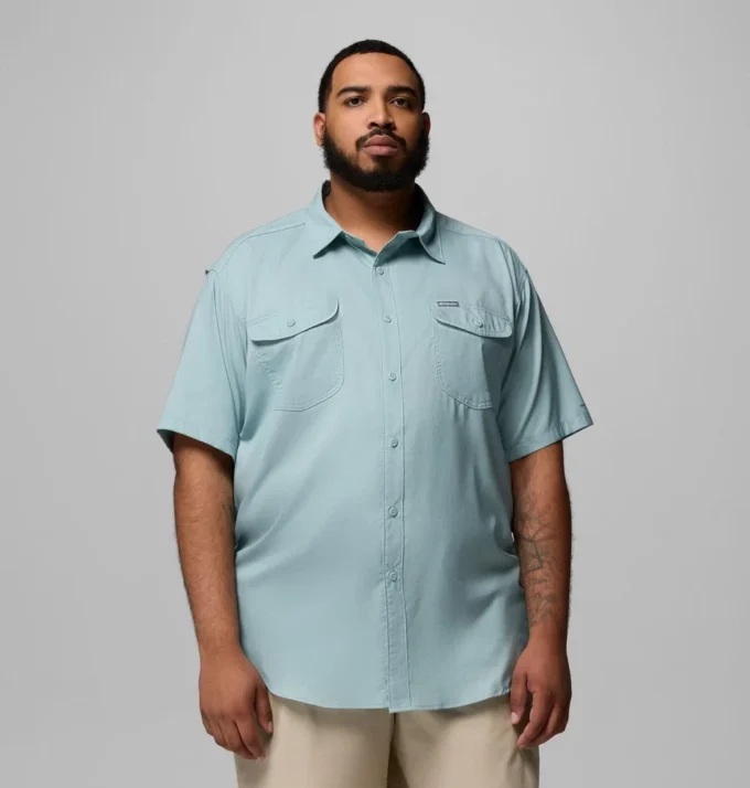 Men Utilizer™ II Solid Short Sleeve Shirt – Big
