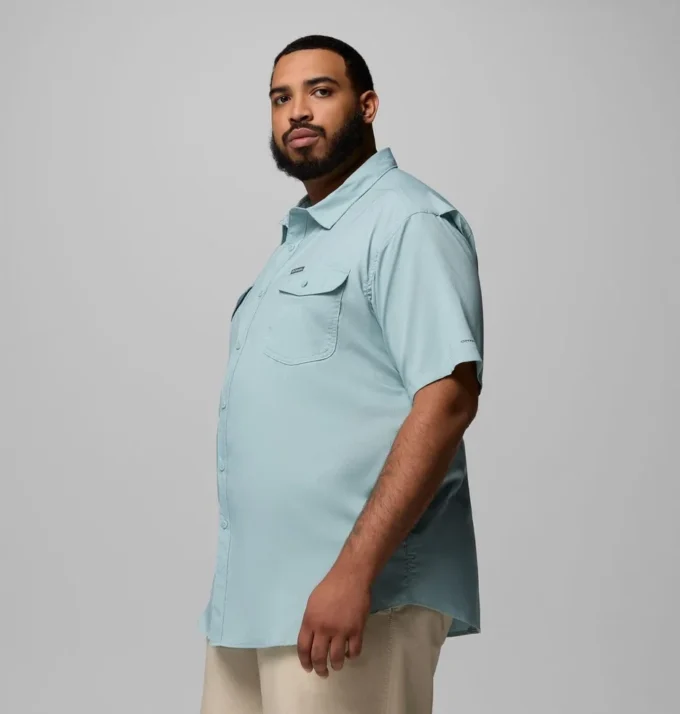 Men Utilizer™ II Solid Short Sleeve Shirt – Big