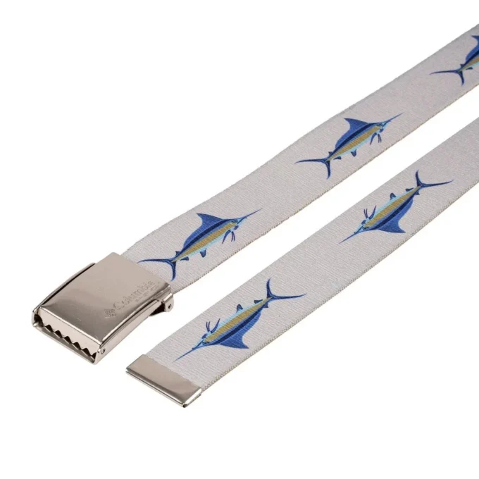 Men Web Fish Belt