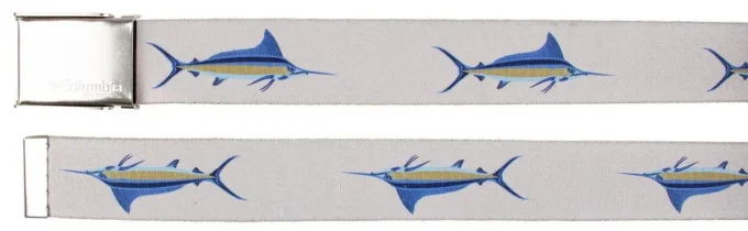 Men Web Fish Belt