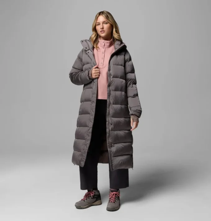 Women Amaze Puff™ Long Hooded Jacket