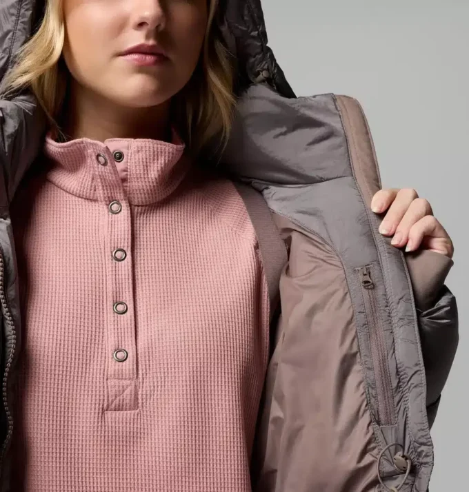 Women Amaze Puff™ Long Hooded Jacket