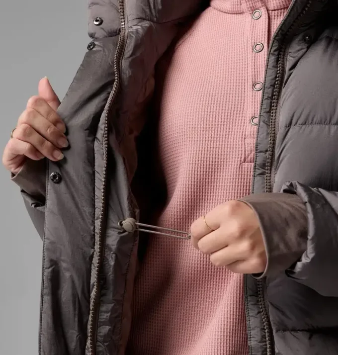 Women Amaze Puff™ Long Hooded Jacket