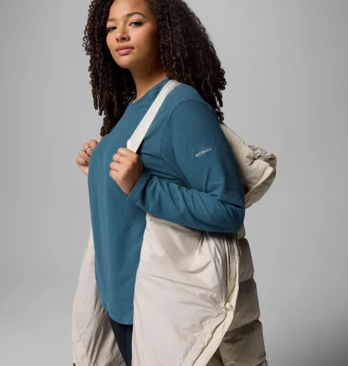Women Amaze Puff™ Long Hooded Jacket – Plus Size Women Amaze Puff™ Long Hooded Jacket – Plus Size