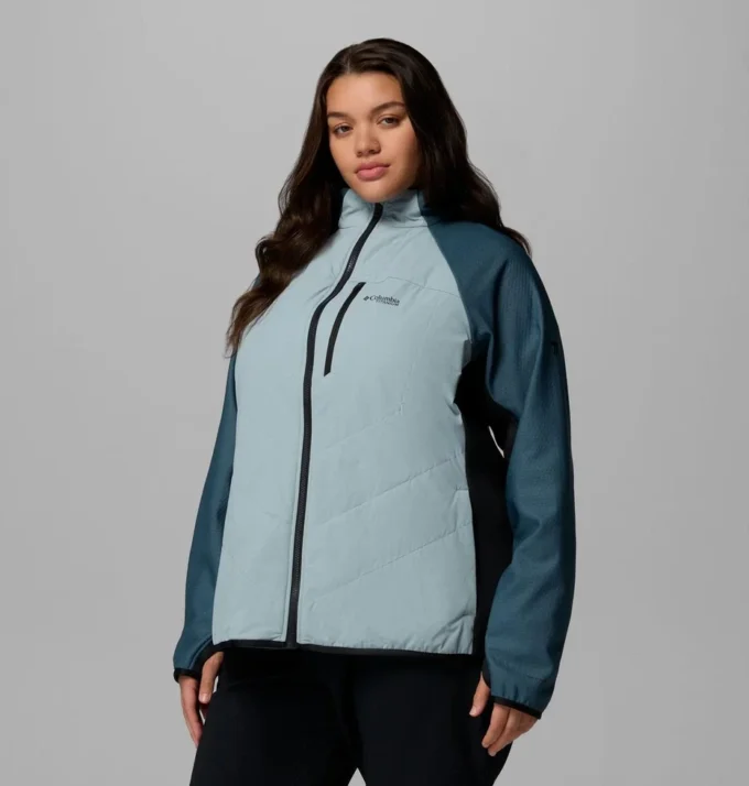 Women Arctic Crest™ Hybrid Full Zip – Plus Size Women Arctic Crest™ Hybrid Full Zip – Plus Size