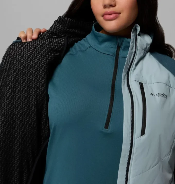 Women Arctic Crest™ Hybrid Full Zip – Plus Size Women Arctic Crest™ Hybrid Full Zip – Plus Size