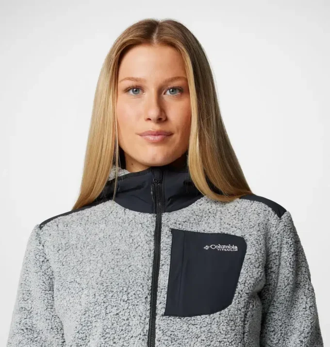 Women Arctic Crest™ Sherpa Full Zip Fleece Jacket Women Arctic Crest™ Sherpa Full Zip Fleece Jacket